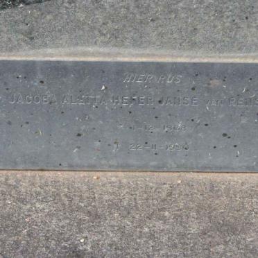 RENSBURG Jacoba Aletta Hefer, Janse van 1908-1990