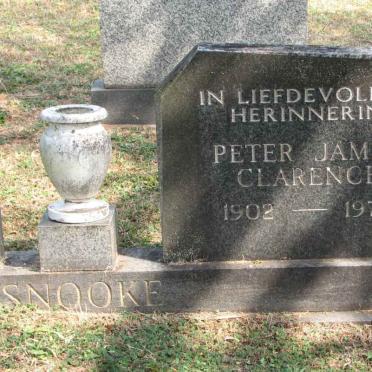SNOOKE Peter James Clarence 1902-1972