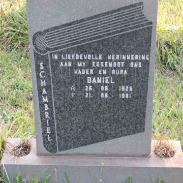SCHAMBRIEL Daniel 1925-1981