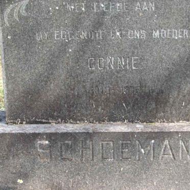 SCHOEMAN Connie 1910-1972