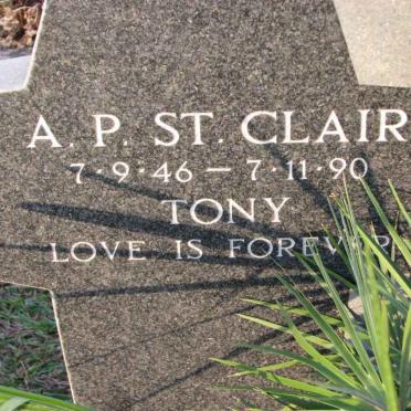 ST.CLAIR  A.P. 1946-1990