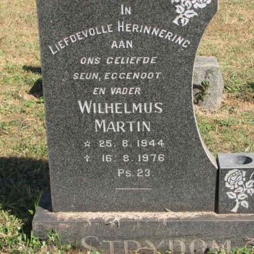STRYDOM Wilhelmus Martin 1944-1976