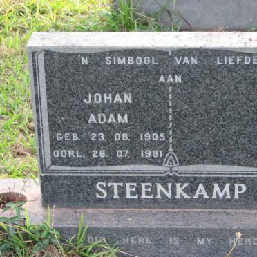 STEENKAMP Johan Adam 1905-1981