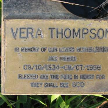 THOMPSON Vera 1934-1996