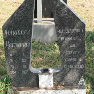 VOS Johannes Hermanus 1904-1985