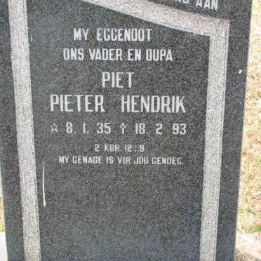 VOS Pieter Hendrik, de 1935-1993