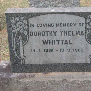 WHITTAL Dorothy Thelma 1916-1963
