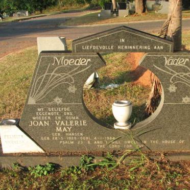 ? Joan Valerie May nee HANSEN 1929-1984
