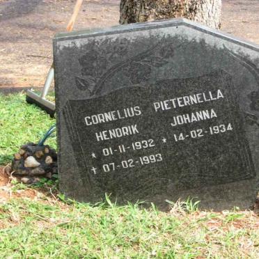 ? Cornelius Hendrik 1932-1993 &amp; Pieternella Johanna 1934-