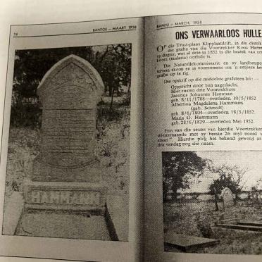 Mpumalanga, NKANGALA district, Mdutjana, Klipplaatdrif 193, old farm cemetery