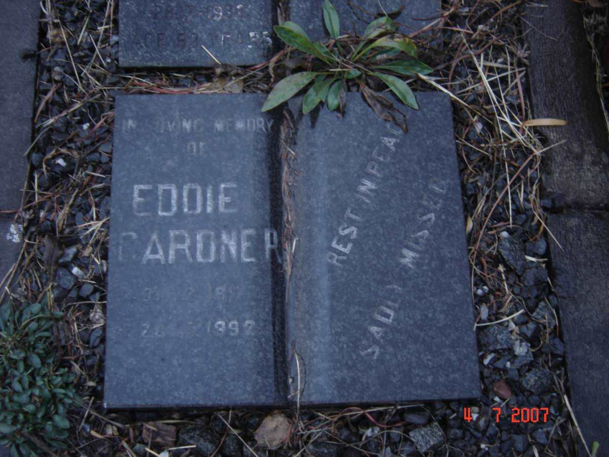 GARDNER Eddie -1992