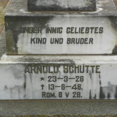 SCHUTTE Arnold 1926-1948