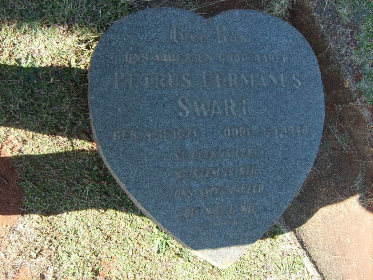 SWART Petrus Hermanus 1874-1948