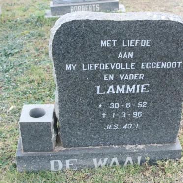 WAAL Lammie, de 1952-1996