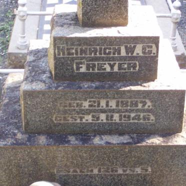 FREYER Heinrich W.C. 1887-1946