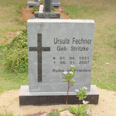 FECHNER Ursula nee STRITZKE 1931-2007