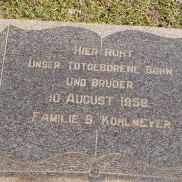 KOHLMEYER ? 1959-1959