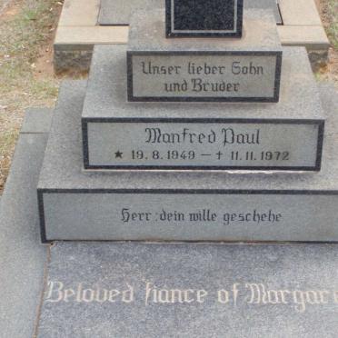 PAUL Manfred H. 1949-1972