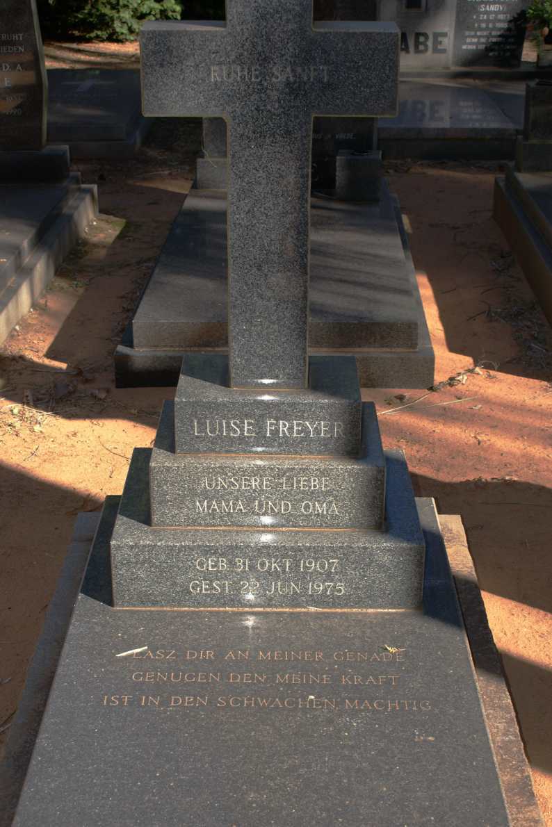 FREYER Luise 1907-1975