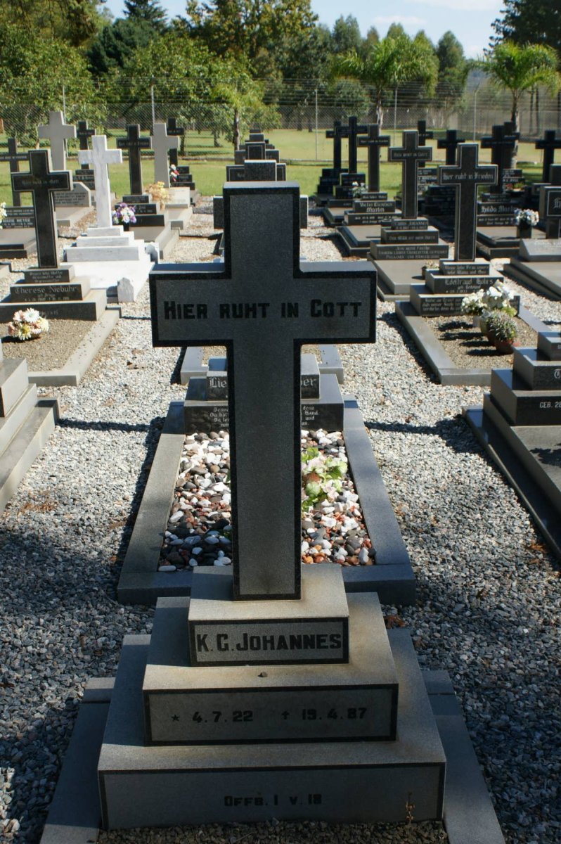 JOHANNES K.C. 1922-1987