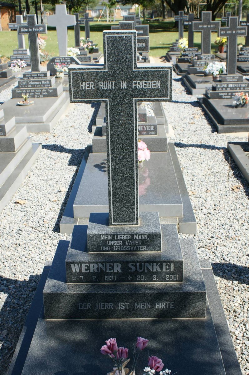 SUNKEL Werner 1937-2001