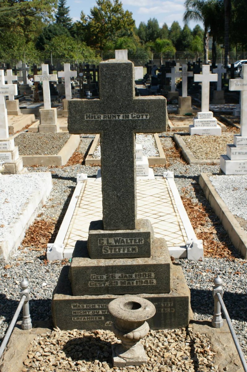 STEFFEN G.L. Walter 1908-1946