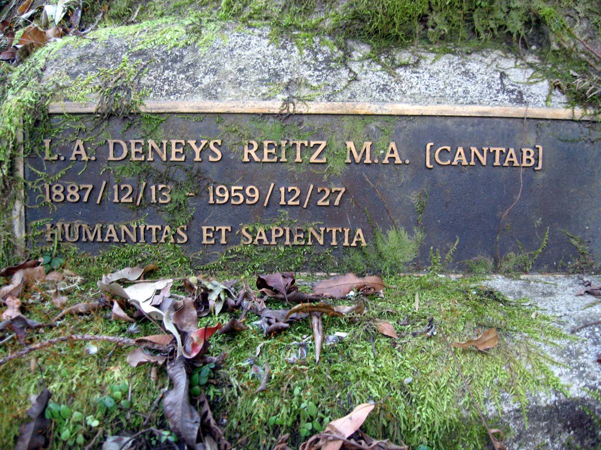 REITZ L.A., Deneys 1887-1959