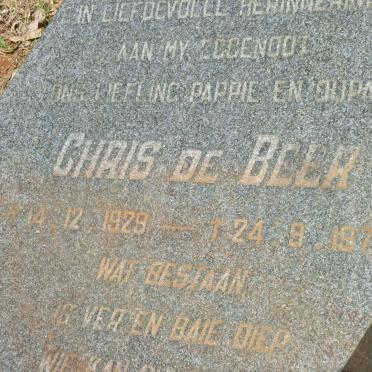 BEER Chris, de 1929-1976