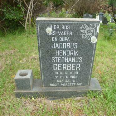 GERBER Jacobus Hendrik Stephanus 1900-1984