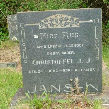 JANSEN Christoffel J.J. 1892-1957