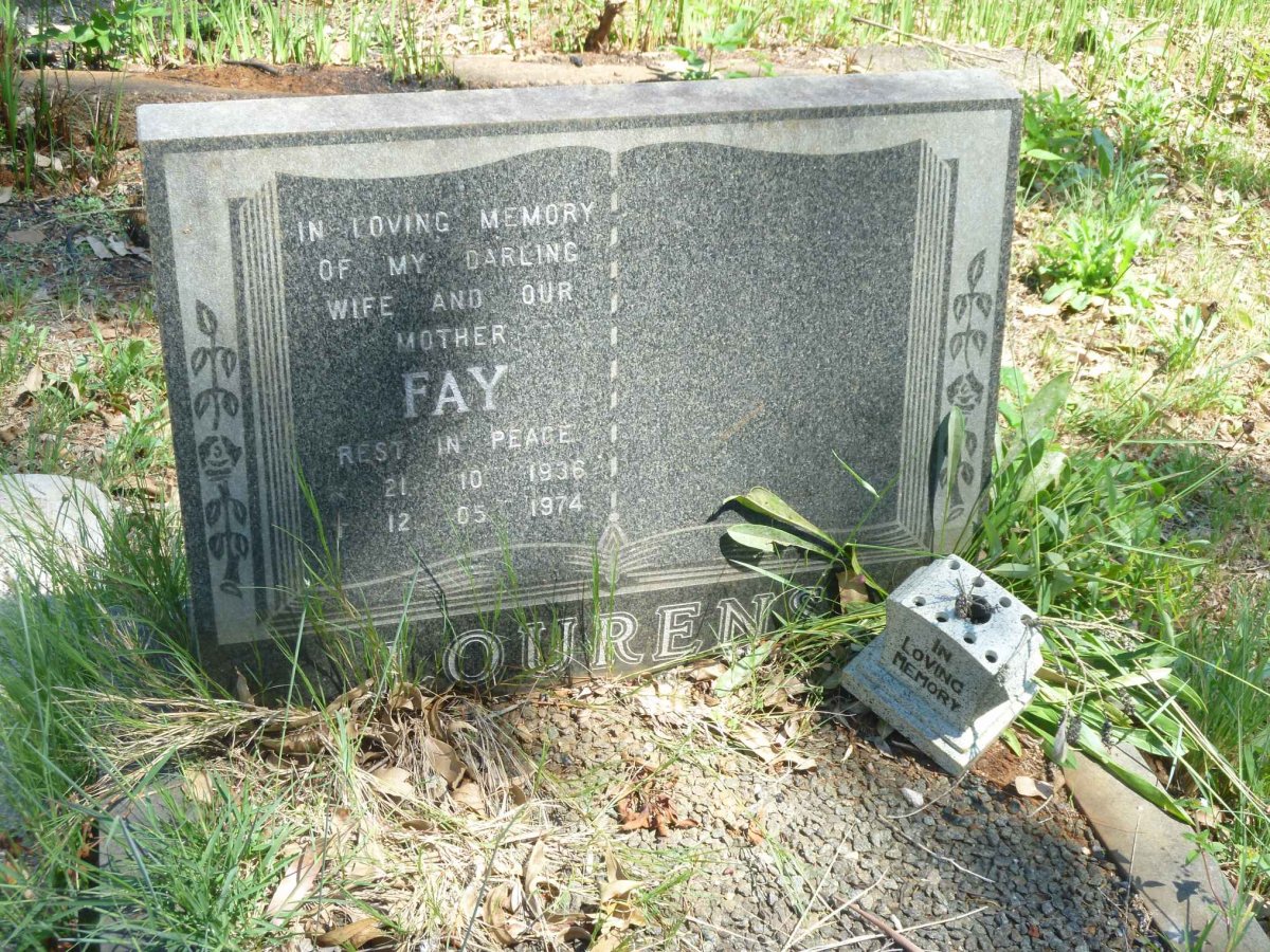 LOURENS Fay 1936-1974