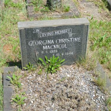 MACNICOL Georgina Christine 1928-1946
