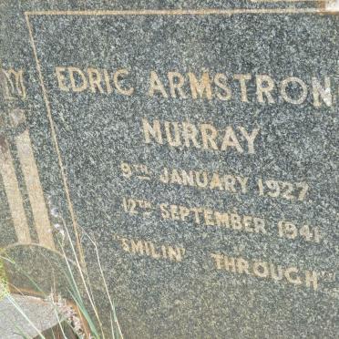 MURRAY Edric Armstrong 1927-1941