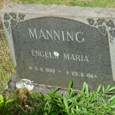 MANNING Engela Maria 1890-1964