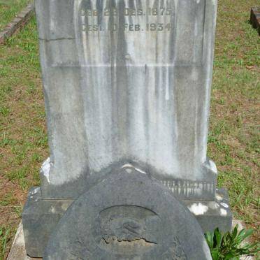 PRETORIUS H.G. 1875-1934