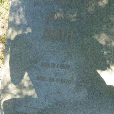 SMITH Hennie 1922-1970