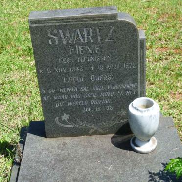 SWARTZ Fienie nee THEUNISSEN 1948-1973