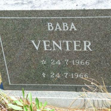 VENTER Baba 1966-1966