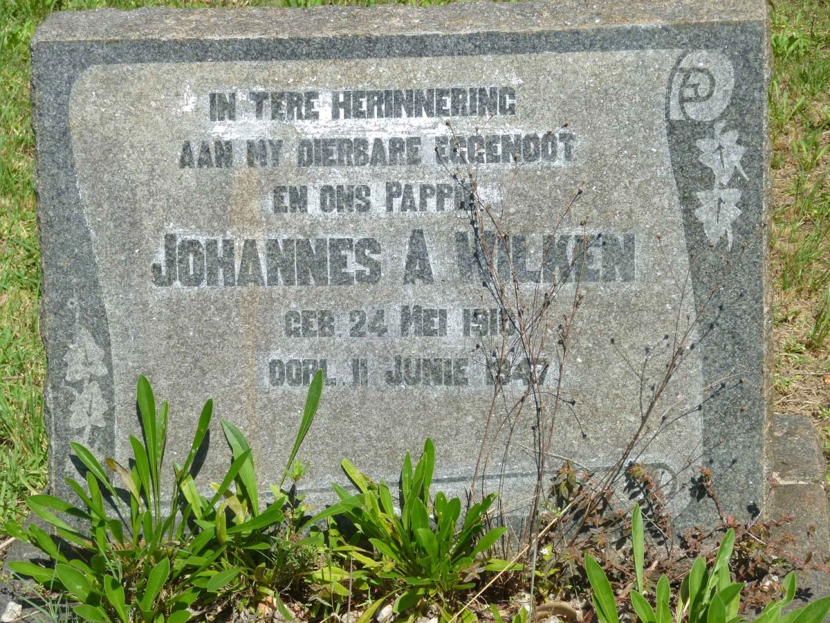 WILKEN Johannes A. 1910-1937