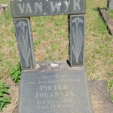 WYK Pieter Johannes, van 195?-1953
