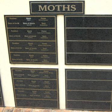 9. Plaques for Moths Members