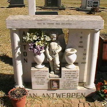ANTWERPEN Anton, van 1965-2001