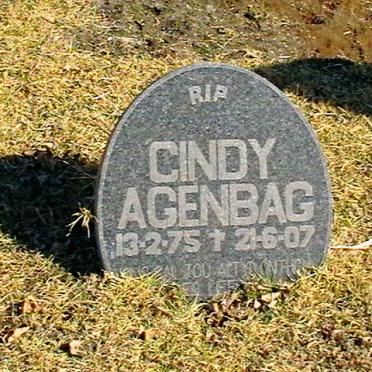 AGENBAG Cindy 1975-2007