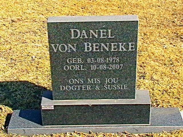 BENEKE Danél, von 1978-2007