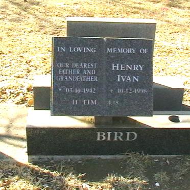 BIRD Henry Ivan 1942-1998