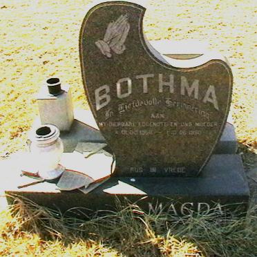 BOTHMA Magda 1958-1990