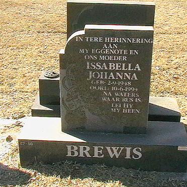 BREWIS Issabella Johanna 1948-1994