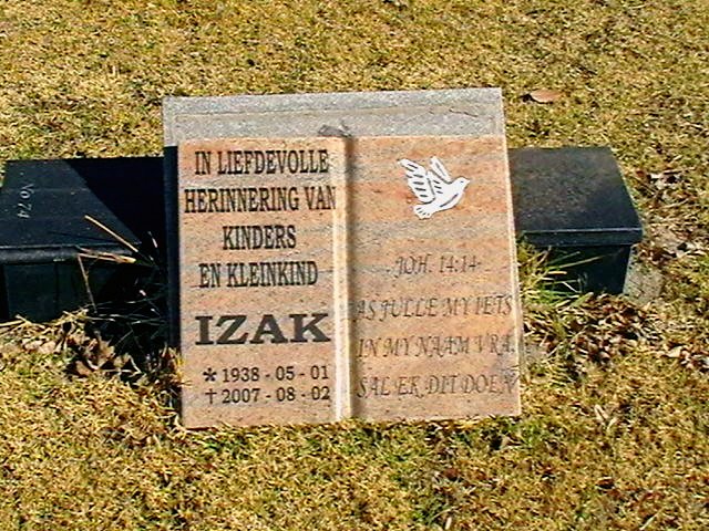 BUYS Izak 1938-2007