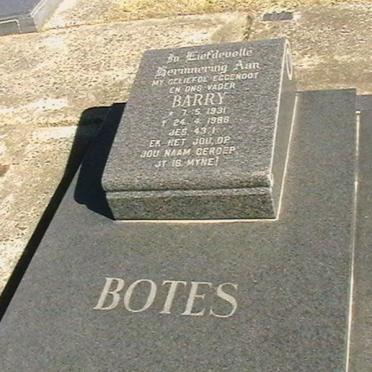 BOTES Barry 1931-1986