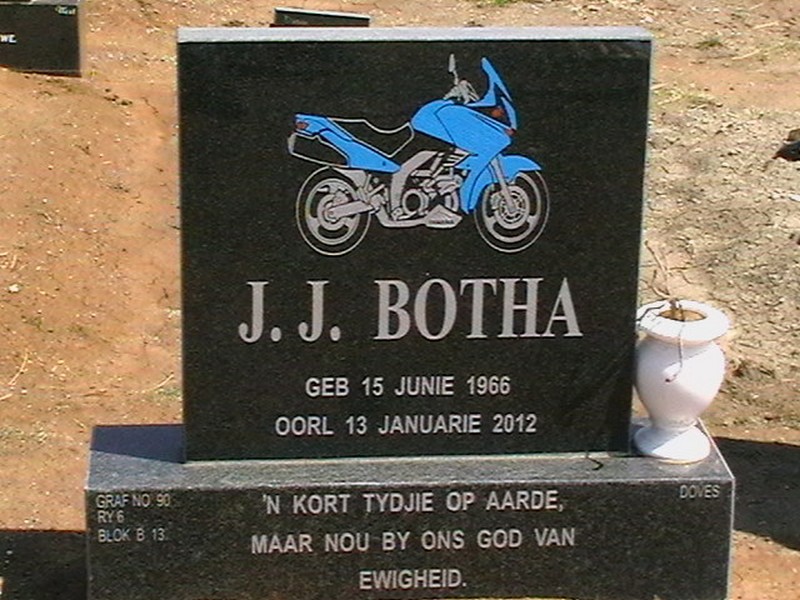 BOTHA J.J. 1966-2012